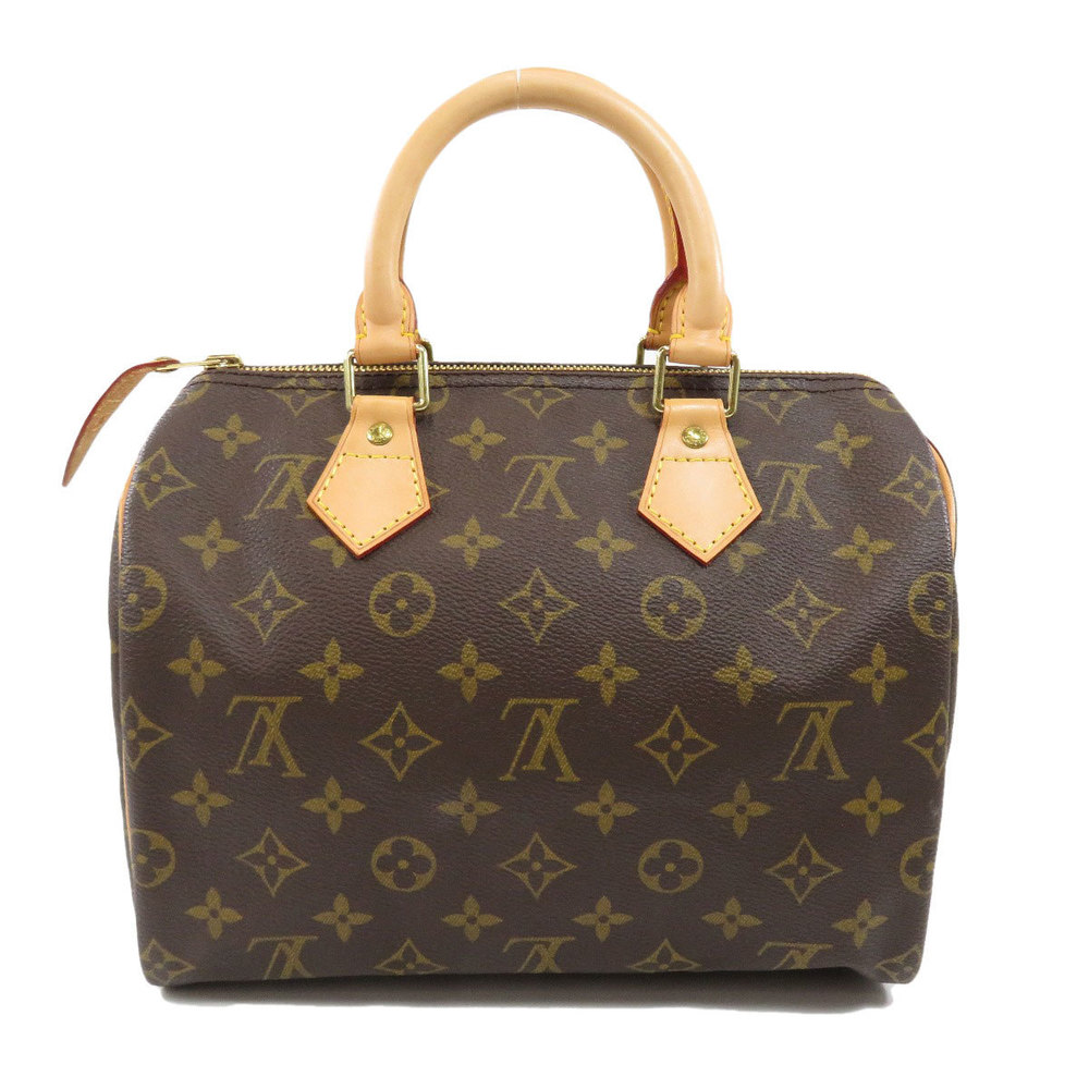 Louis Vuitton Speedy 25 Monogram Boston Bag Monogram Canvas